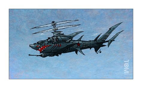 Kamov Ka-50 Black Shark by tomzoo on DeviantArt