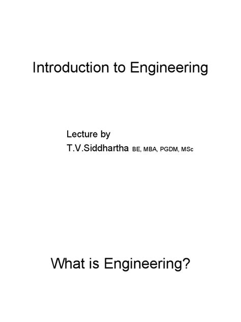 introduction  engineering studies  art technology engineering