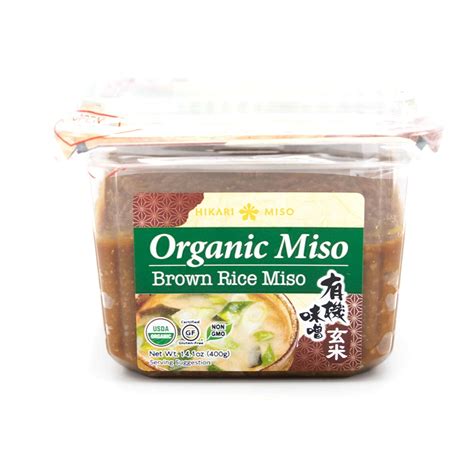 Hikari Miso Organic Brown Rice Miso - 14.1 oz (400 g) - Well Come Asian Market