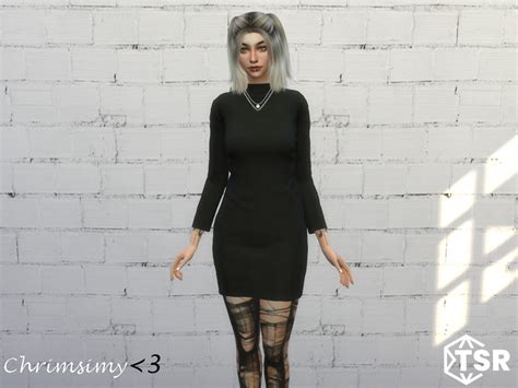 The Sims Resource Backless Dress