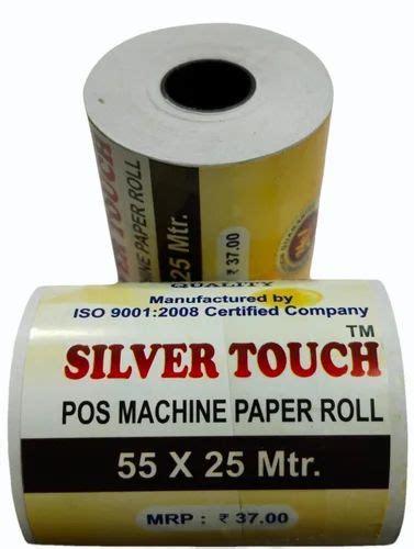 Silver Touch Pos Machine Paper Roll For Atm Machines Gsm Gsm At