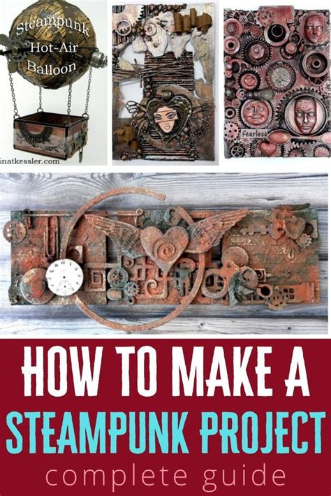 How to Make a Steampunk Project | Steampunk diy crafts, Steampunk wall ...