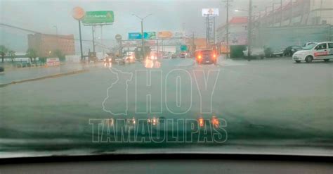 Hoy Tamaulipas Lluvias En Tamaulipas Lluvia Dejo Encharcamientos