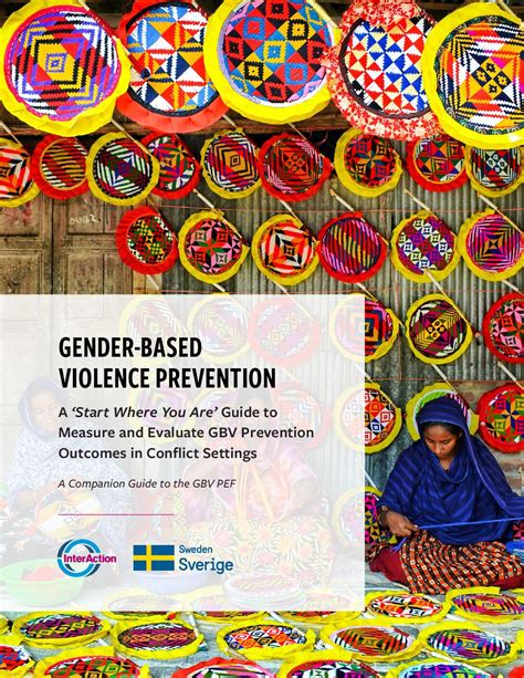 Gender Based Violence Prevention A ‘start Where You Are Guide To