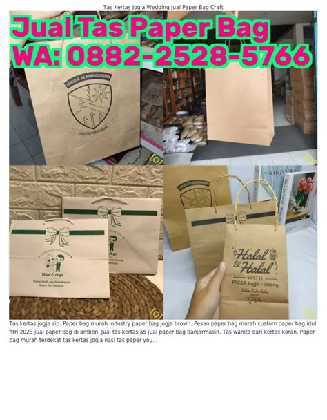 Ppt Wa Harga Tas Paper Bag Tempat Jual Paper Bag