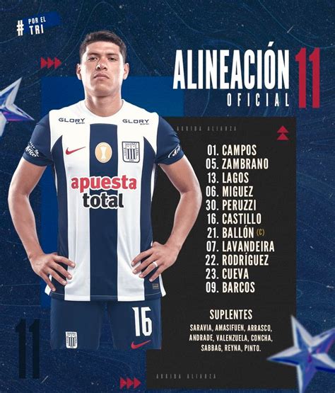 Alianza Lima Vs Uni N Comercio Alineaci N Confirmada De Los Ntimos