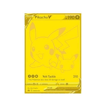 Pikachu V SWSH 145 TCG Company