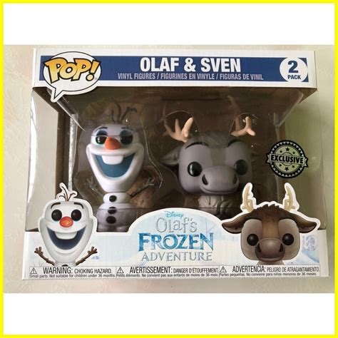 Funko Pop Animation Frozen Olaf And Sven Pack Vinyl Figure