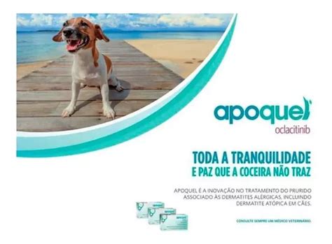 3 Apoquel 16 Mg Dermatológico Anticoceira Cartela 60 Comp à venda em