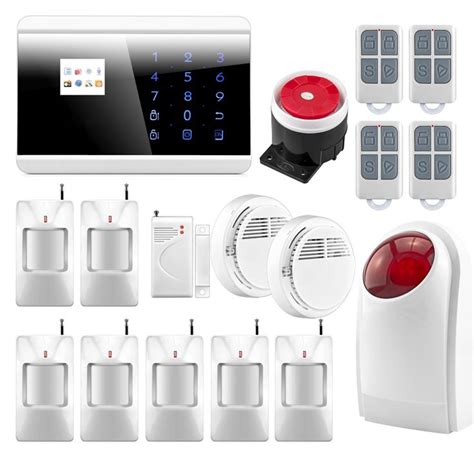 Wireless Zone GSM PSTN Home Alarm System SMS Arm Disarm Door Contct