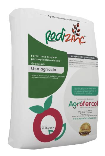 Fertilizante Radizinc X Kg Croper