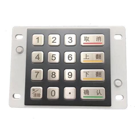 16 Key Keypad CK KE10092 ENBK Clickin Industrial Co Ltd Panel