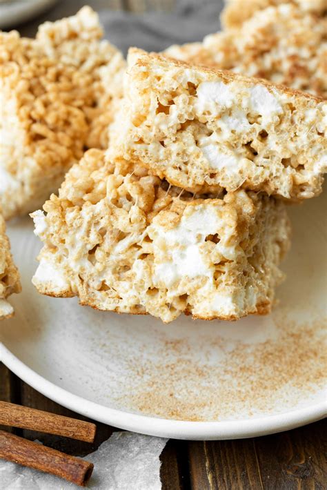 Churro Rice Krispie Treat Recipe Food Insider