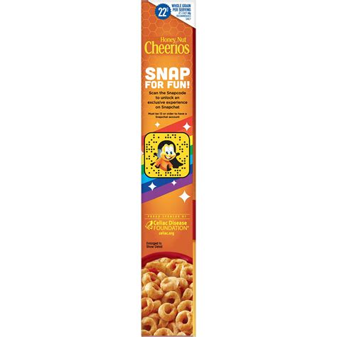 Honey Nut Cheerios Breakfast Cereal With Oats Gluten Free 10 8 Oz