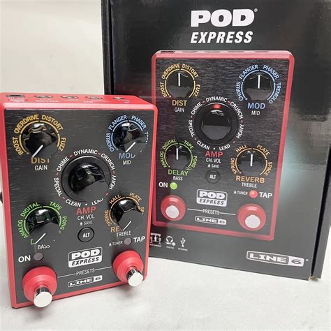 LINE6 POD Express Guitar ギター用 アンプシュミレーター ラインシックス イオンモール橿原店 島村楽器