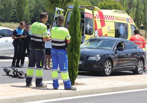 Dos Accidentes En Minutos En Salamanca Un Atropello Y Un Hombre En