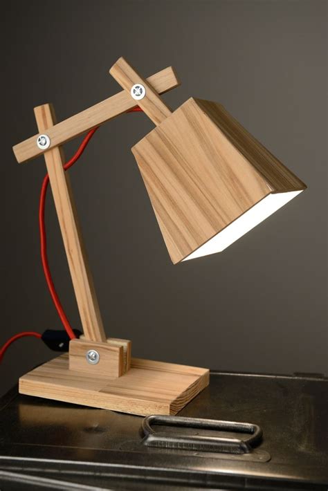 Wood Lamp Lampe Chevet Bois Deco Luminaire Luminaire Design Into The