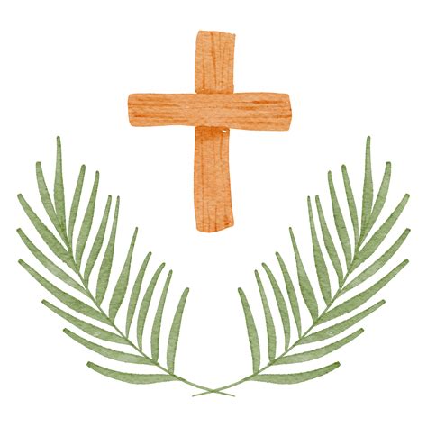 Cruz Pascua Acuarela 10250064 Png