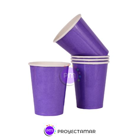 Vaso Polipapel Lisos Descartables Proyectamar