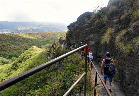 Hiking Diamond Head Trail - A Journey to the Top