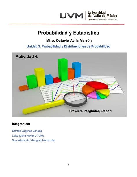 Pie Pye Proyecto Integrador De Etapa Probabilidad Y