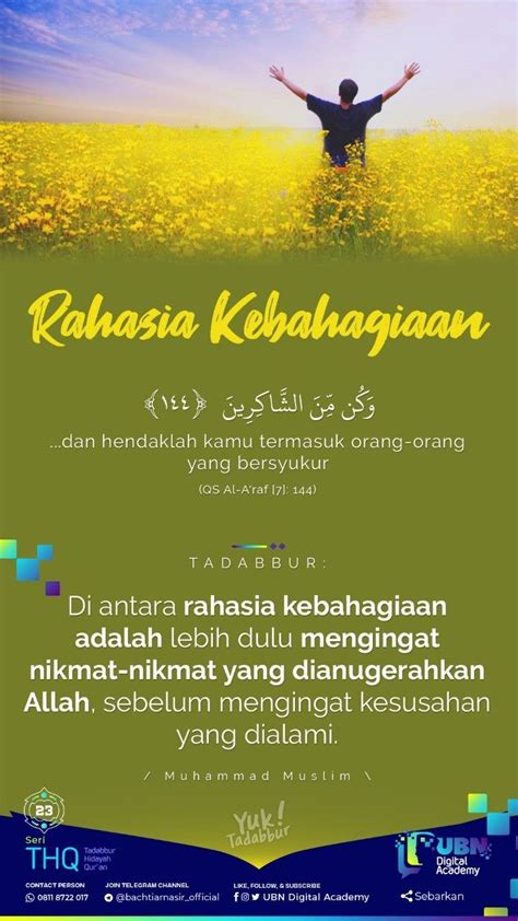 Pin By Dina Fairuz On Tadabbur Quran Bahagia Alam Orang