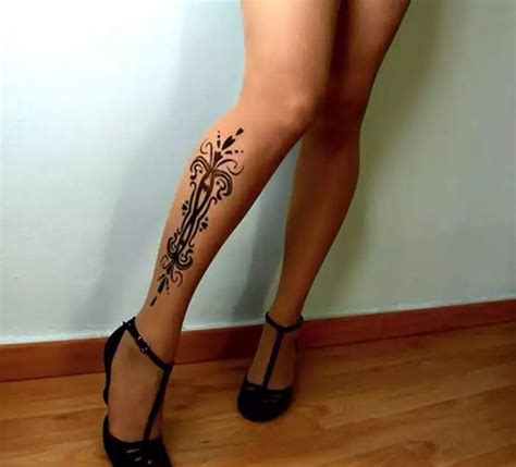 So Beautiful Classy Calf Tattoos For Women Leg Tattoos Women Leg