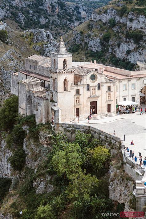 San Pietro Caveoso Church Sassi Di Matera Italy Royalty Free Image