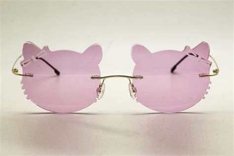 Hello Kitty Prescription Sunglasses Heart Sunglass Simple Chic Custom