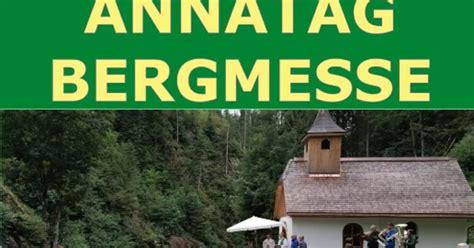 Annatag Bergmesse Veranstaltungen Schladming Dachstein