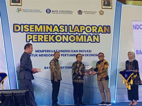 Diseminasi Laporan Perekonomian Kepala Bi Kepri Sampaikan 4 Poin