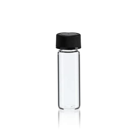 1 Dram Glass Vial W Cap 144pcs The Kore