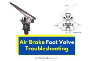 Air Brake Foot Valve Troubleshooting Maintenance Tips