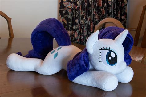 Rarity Plush Commission by AZGchip on DeviantArt