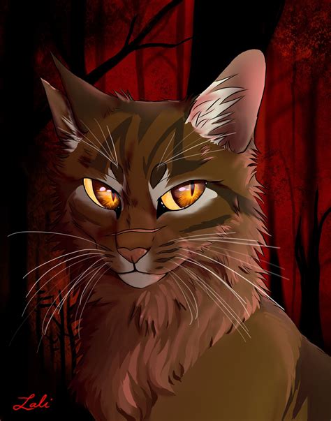 Tigerstar in the Dark Forest | Warrior cats fan art, Warrior cats, Warrior