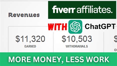 How To Make Money With Fiverr Affiliate Marketing Using Chatgpt G20 Biz