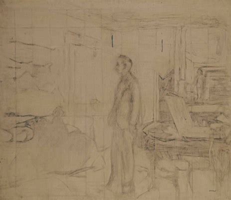 Édouard Vuillard Portrait de Bonnard dans son atelier MutualArt