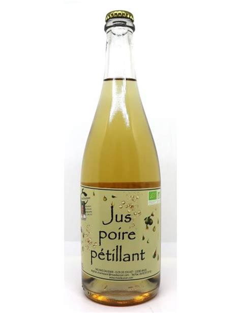 Jus De Poire P Tillant Bio L