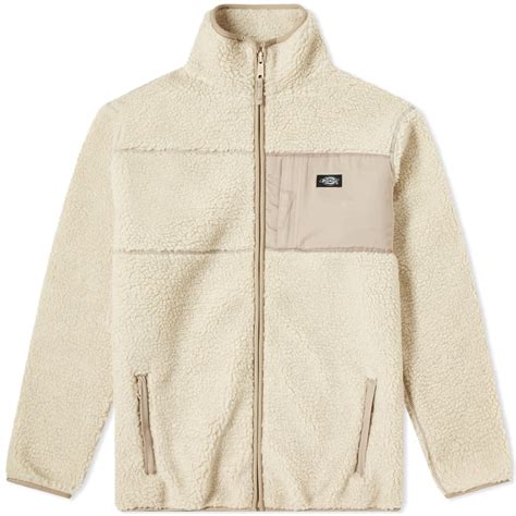 Dickies Red Chute Sherpa Fleece Light Taupe End