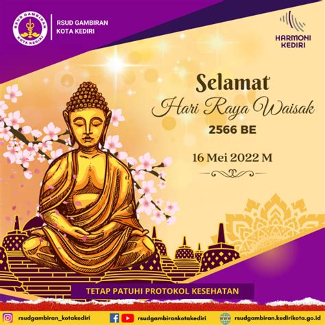 Hari Raya Waisak Rsud Gambiran Kota Kediri