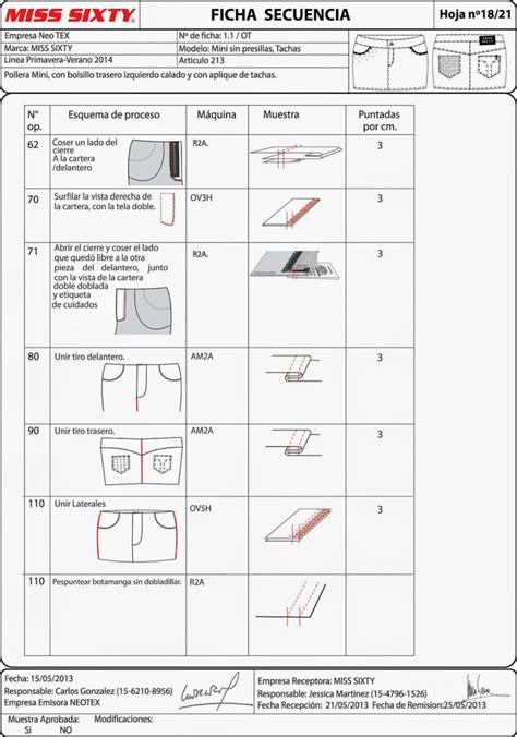 Fichas Tecnicas Jeaneria Olivia Duvieilh DiseÑo Libros De Costura