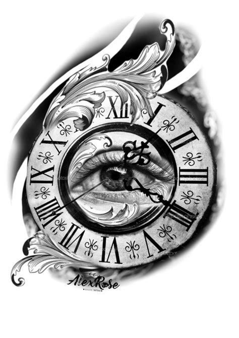 Pin On Tattoos In 2024 Clock Tattoo Clock Tattoo Design Watch