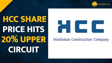 Hindustan Construction Company Share Zooms 20 After The Company