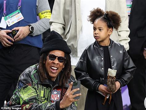 Super Bowl Beyonce S Prot G Blue Ivy And Rarely Seen Daughter