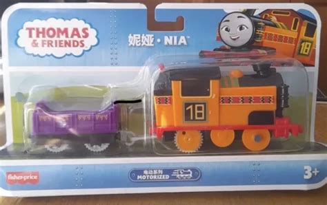 THOMAS AND FRIENDS Motorized Nia Toy Train Engine Set 11 99 PicClick UK