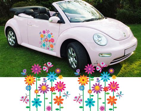 Girly Car Flower Graphics / Stickers (Vinyl Decals) #3 | eBay