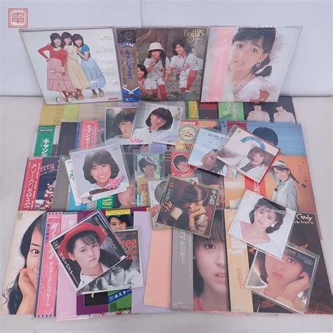 【やや傷や汚れあり】松田聖子山口百恵キャンディーズ岡田有希子他 Eplpレコード 1970年〜1980年代 まとめて超大量set 歌謡