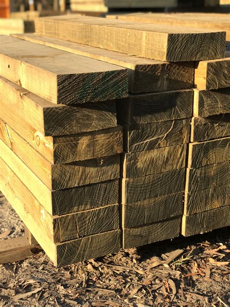 Treated Pine Sleepers Supplies Melbourne Robot Building Supplies