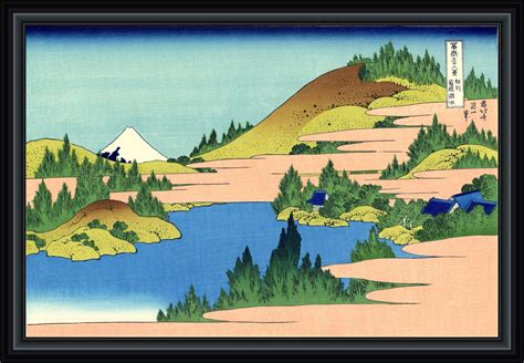 Katsushika Hokusai Lake Of Hakone In The Sagawa Province Th C