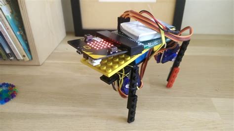 Walking Microbit Lego Robot Youtube